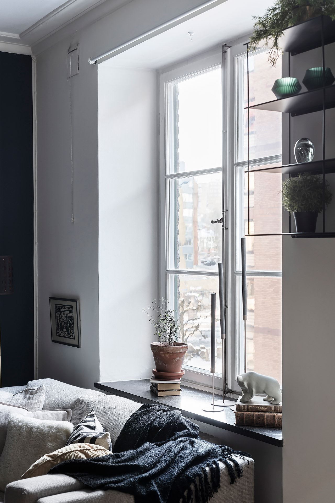 37-neliöinen asunto, jossa on hyvä tyylitaju